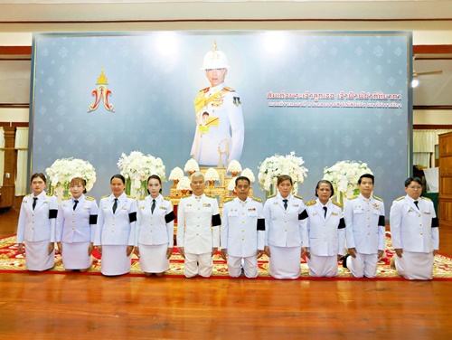 สำนักงานประชาสัมพันธ์ที่ 4 ร่วมพิธีบำเพ็ญกุศลสวดพระอภิธรรม เพื่ออุทิศถวายพระกุศลแด่ สมเด็จพระเจ้าลูกเธอ เจ้าฟ้าพัชรกิติยาภา นเรนทิราเทพยวดี กรมหลวงราชสาริณีสิริพัชร มหาวัชรราชธิดา